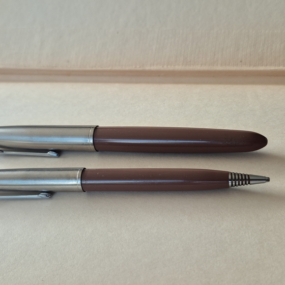 Parker 51 Cocoa Set Fountain And Pencil Set Vintage . - Picture 10 of 10